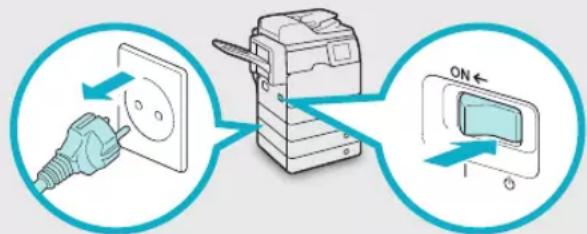 CANON imageRUNNER ADVANCE 400i - WARNUNG - 1