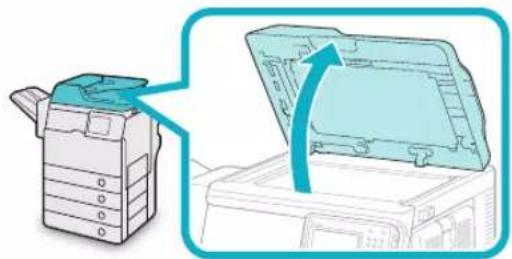 CANON imageRUNNER ADVANCE 400i - \*: Tapa del alimentador - 4
