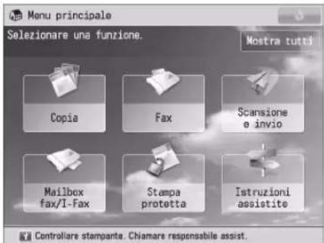 CANON imageRUNNER ADVANCE 400i - Messaggio di richiesta di un intervento di assistenza - 4