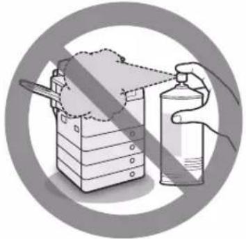 CANON imageRUNNER ADVANCE 400i - Precauciones de manejo - 4