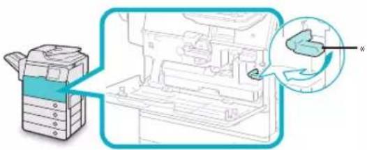 CANON imageRUNNER ADVANCE 400i - Aprire il pannello frontale.02 - 17