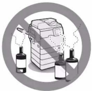 CANON imageRUNNER ADVANCE 400i - Avoid Installing the Machine in the Following Locations - 4