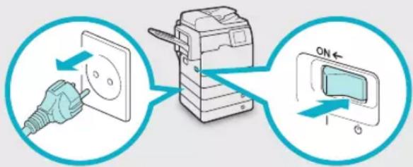 CANON imageRUNNER ADVANCE 400i - ADVERTENCIA - 1