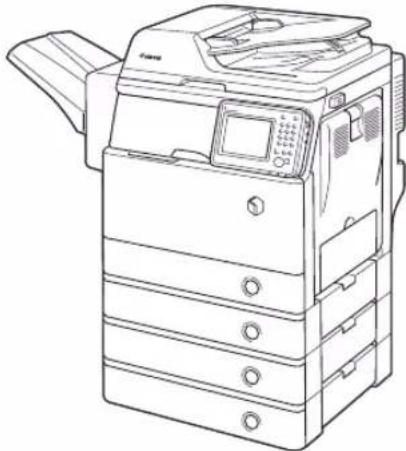 CANON imageRUNNER ADVANCE 400i - In diesem Handbuch verwendete Abbildungen - 1