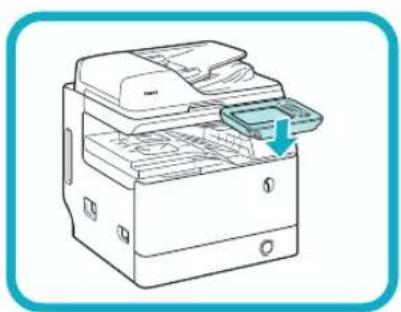 CANON imageRUNNER ADVANCE 400i - Anbringen des Duplexfaches und der Fachrippe - 5