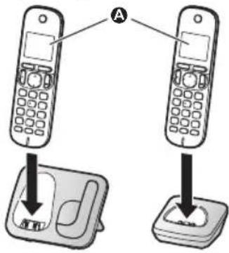 PANASONIC KX-TGC253 - Recharge des piles - 1