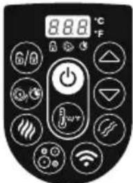 BESTWAY SaluSpa 60278 - PAINEL DE CONTROLO - 2