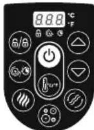 BESTWAY SaluSpa 60278 - PAINEL DE CONTROLO - 1