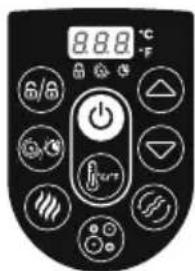 BESTWAY SaluSpa 60278 - CONTROL PANEL - 1