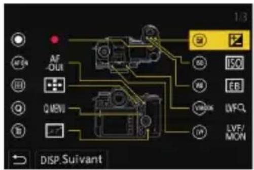 1/3 AF -OUT Q Q V ISO FB LVFC LVF/MON DISP.Suivant