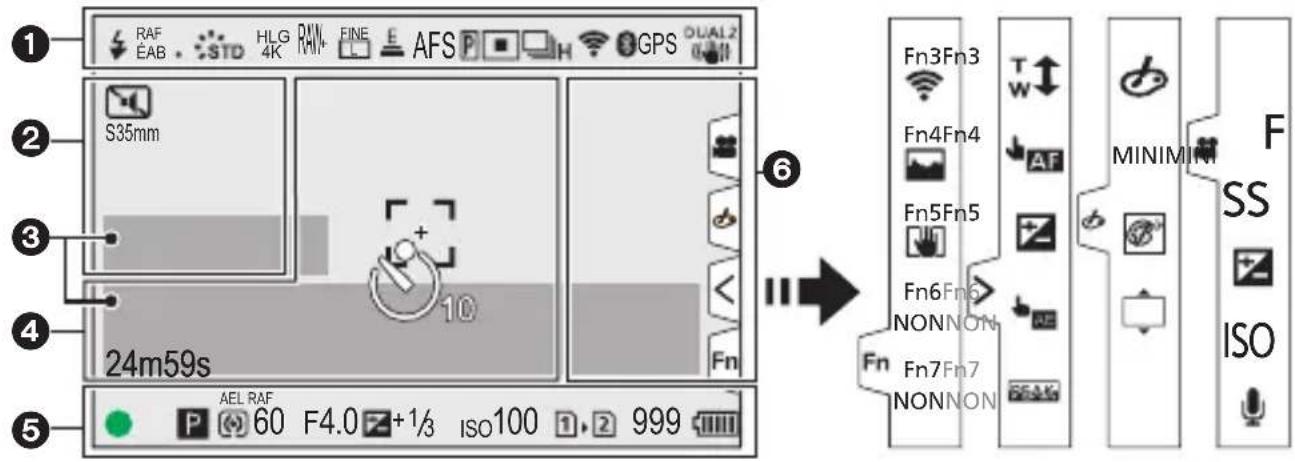 1 RAF EAB STD HLG 4K RAW FINE AFS GPS DUAL2 24m59s S35mm 10 Fn 6 AEL RAF P 60 F4.0 +1/3 ISO100 1,2 999 → Fn3Fn3 Fn4Fn4 Fn5Fn5 Fn6Fn6 NONNON Fn7Fn7 NONNON MINIMIN F SS ISO
