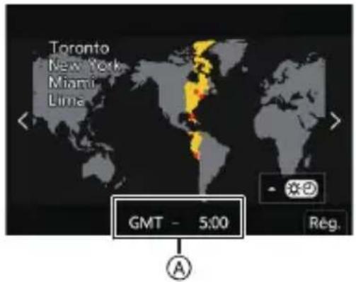 Toronto New York Miami Lima GMT - 5:00 Rég.