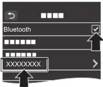 Bluetooth XXXXXXX