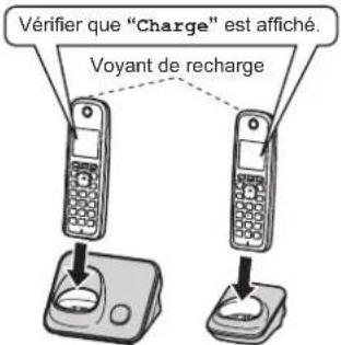 PANASONIC KX-TG4114 - Recharge des piles - 1