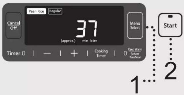 PANASONIC SR-AFM187 - Funciones del menú - 1