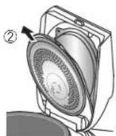 PANASONIC SR-AFM187 - Couvercle intérieur - 1