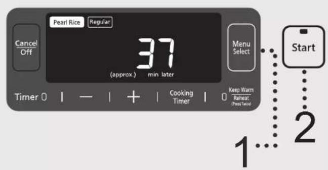 PANASONIC SR-AFM187 - Menu functions - 1