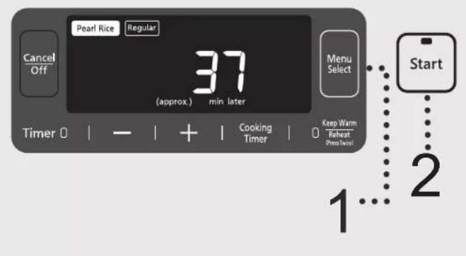 PANASONIC SR-AFM187 - Fonctions de menu - 1