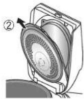 PANASONIC SR-AFM187 - Tapa interna - 1