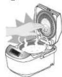 PANASONIC SR-AFM187 - CAUTION - 2