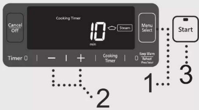 PANASONIC SR-AFM187 - Menu functions - 1