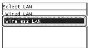 CANON imageRUNNER 2204N - Switching the Connection Method to Wireless LAN - 1