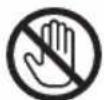 PANASONIC SR-GA541 - Do not place your hands or face over or near the steam vent. - 1
