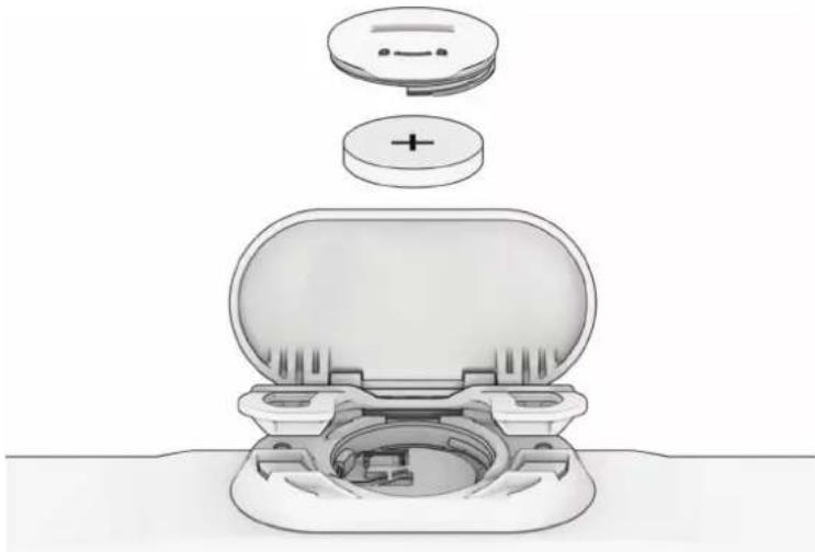 GARMIN HRM-Fit - Remplacement de la pile du moniteur de fréquence cardiaque - 3