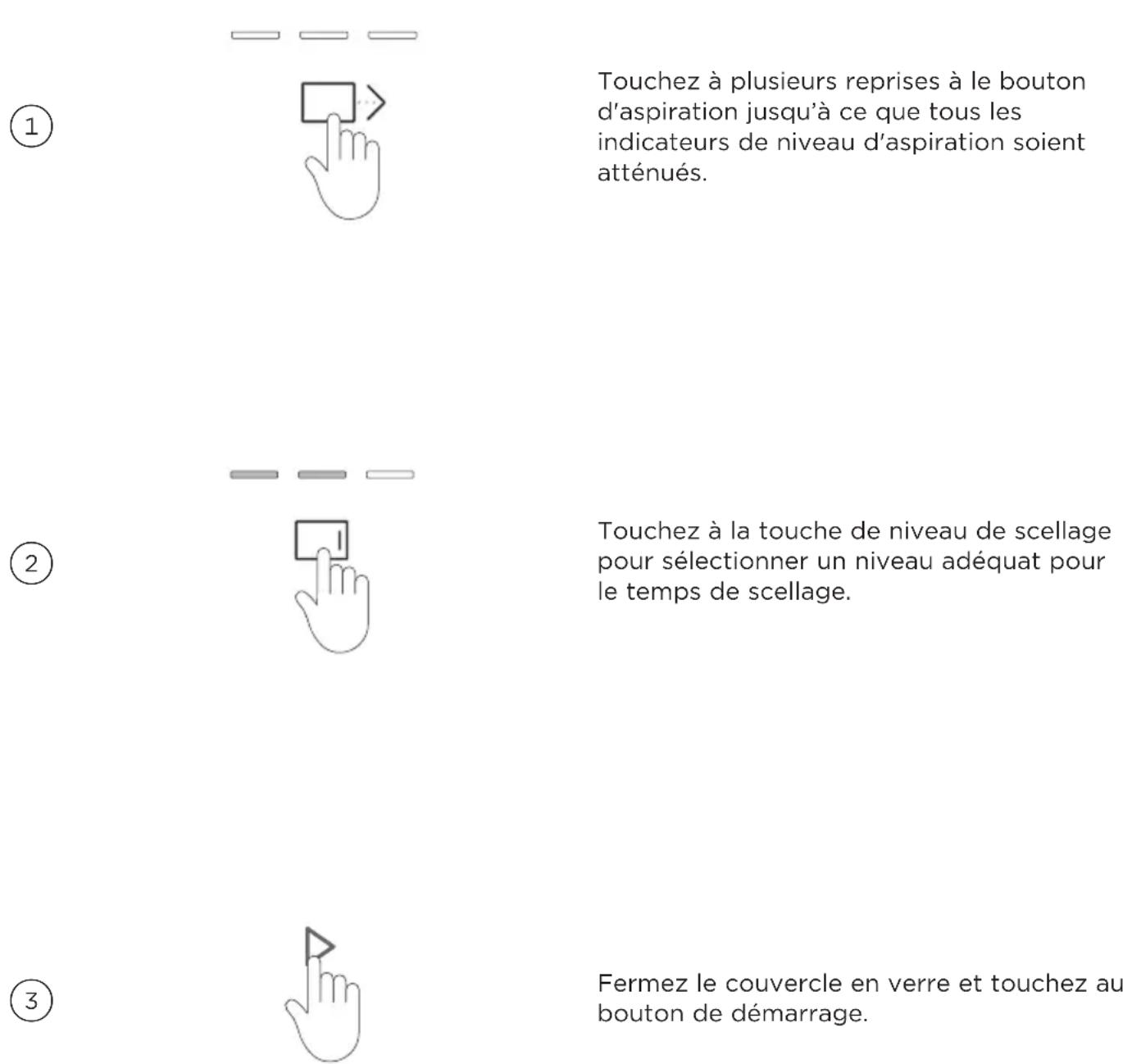Fisher & Paykel VB24SMB1-SET - Fonction de scellage - 1