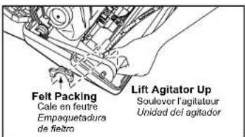 PANASONIC MC-UG583 - Replacing Belt - 1