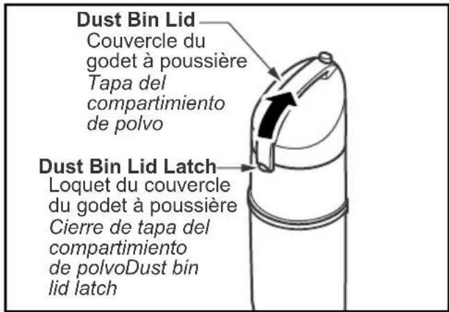 PANASONIC MC UL815 - Cleaning Primary Filter - 1