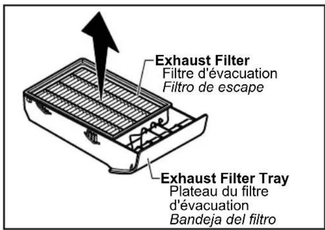 PANASONIC MC-CL945 - HEPA MEDIA EXHAUST FILTER - 1