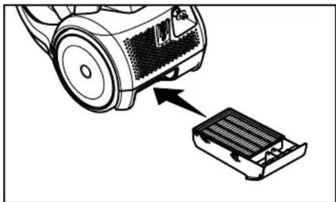 PANASONIC MC-CL945 - HEPA MEDIA EXHAUST FILTER - 3