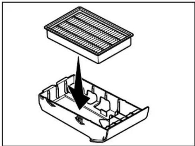 PANASONIC MC-CL945 - HEPA MEDIA EXHAUST FILTER - 2