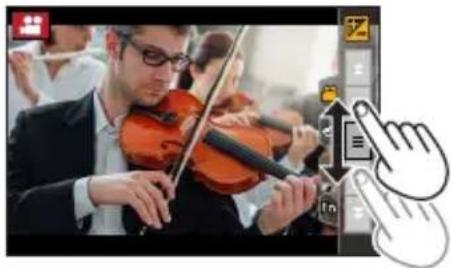 PANASONIC Lumix DC-ZS200D - Appuyez sur la touche d'images animées (ou la touche d'obturateur) pour lancer l'enregistrement. - 3