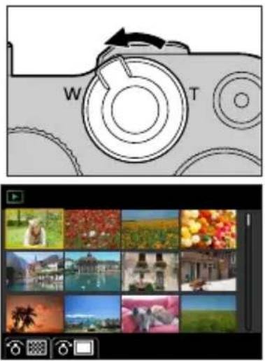 PANASONIC Lumix DC-ZS200D - Déplacez la commande de zoom du côté W. - 1