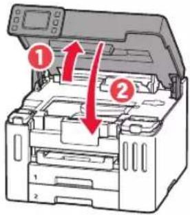 CANON MAXIFY GX5540 - Retrait de la bande orange - 2