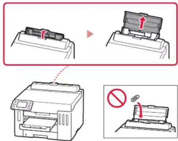 CANON MAXIFY GX5540 - Colocando papel - 1