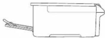 CANON PIXMA TS3452 - Laajenna paperin luovutustaso ja avaa sitten luovutustason jatke. - 2