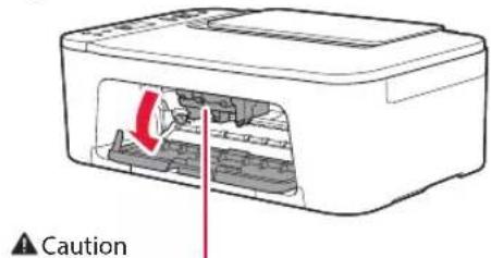 CANON PIXMA TS3452 - Open the cover. - 1