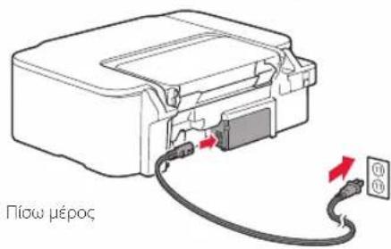 CANON PIXMA TS3452 - Ενεργοποίηση του εκτυπωτή - 2