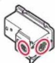 CANON PIXMA TS3452 - Rimuovere la cartuccia FINE del colore dalla confezione e rimuovere il nastro protettivo. - 2