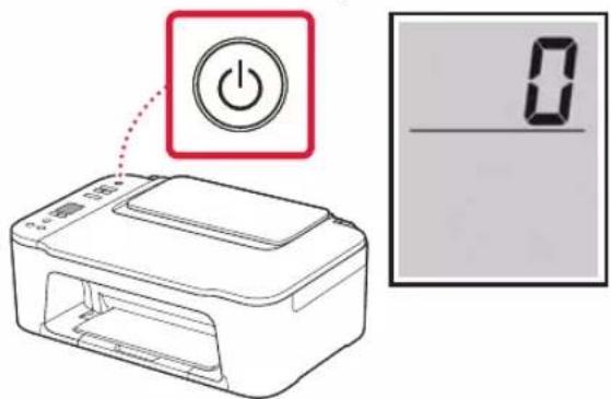 CANON PIXMA TS3452 - Virran kytkeminen tulostimeen - 3