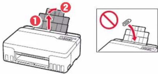 CANON PIXMA G540 - Colocando papel - 3
