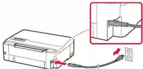 CANON PIXMA G540 - Увімкнення принтера - 2