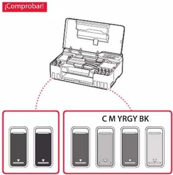 CANON PIXMA G540 - Instalación de la impresora - 1
