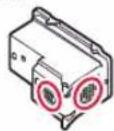 CANON PIXMA TS3440 - Извлеките цветной картридж FINE из упаковки и удалите защитную ленту. - 2