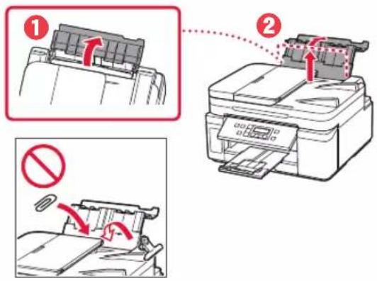 CANON PIXMA GM4040 - Завантаження паперу в задній лоток - 1
