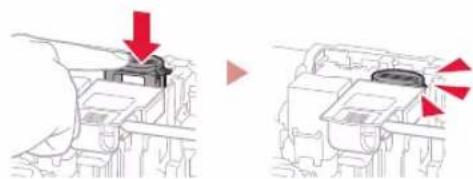 CANON PIXMA GM4040 - Instalar el cabezal de impresión - 6