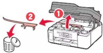 CANON PIXMA GM4040 - Retrait du matériel d'emballage - 2